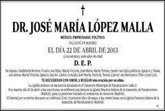 José María López Malla